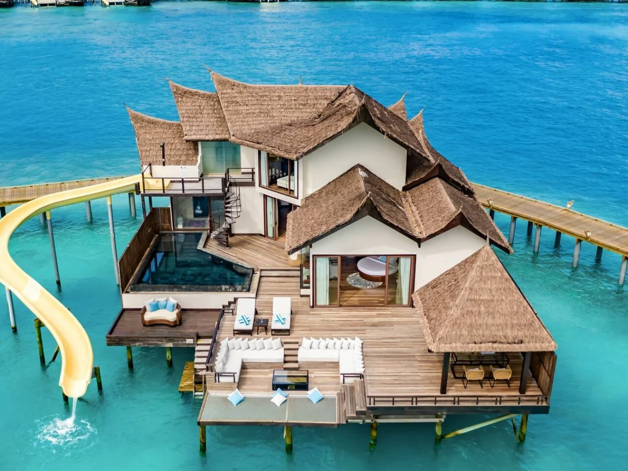 Ocean Pool Reserve Sunset with Slide 2BR