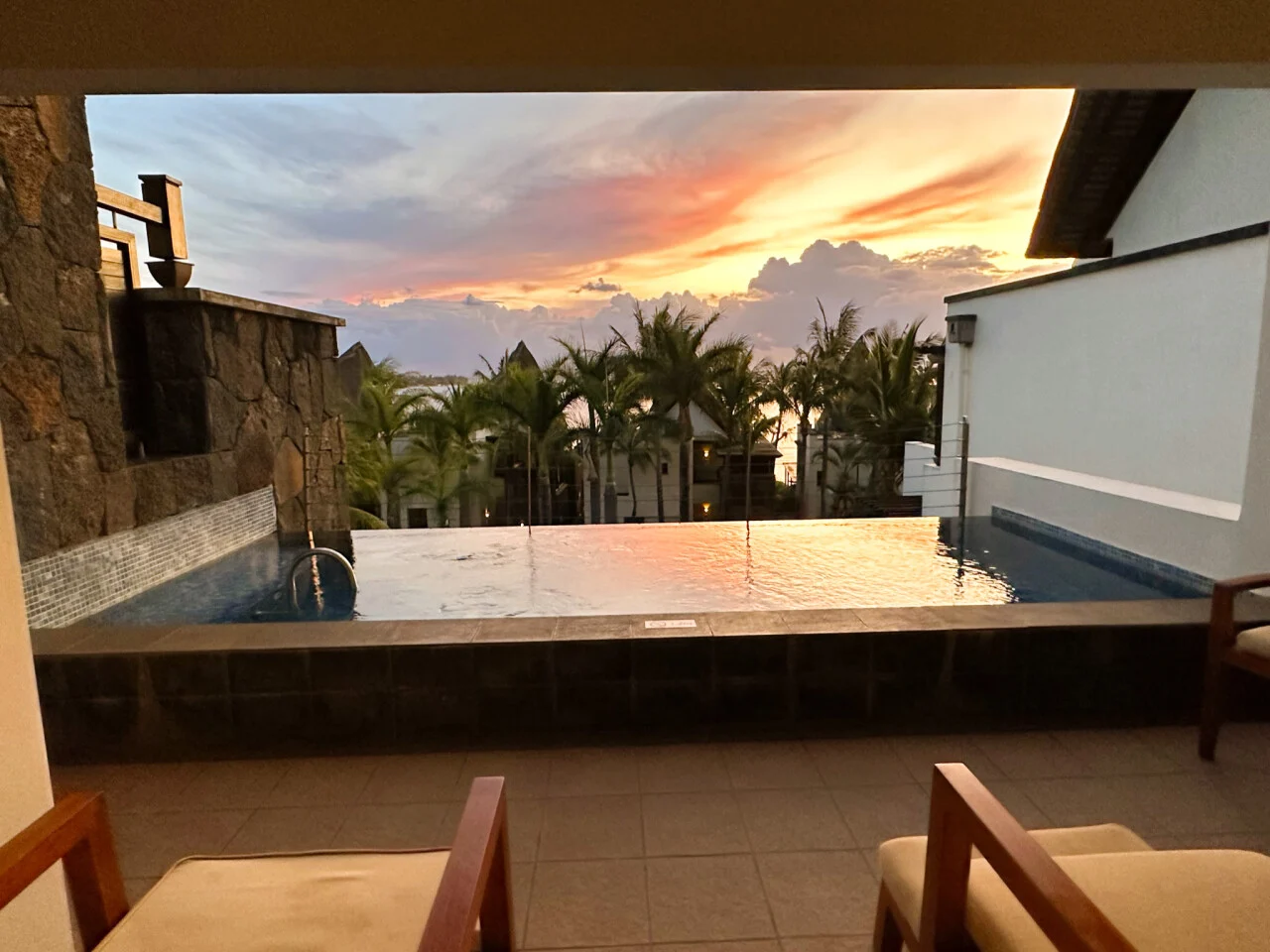 Luxury Oceanfront Pool Suite with heated pool