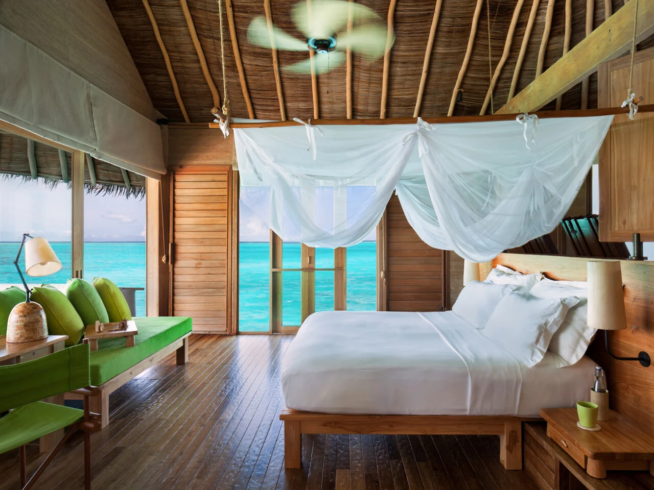 Sunset Laamu Water Villa