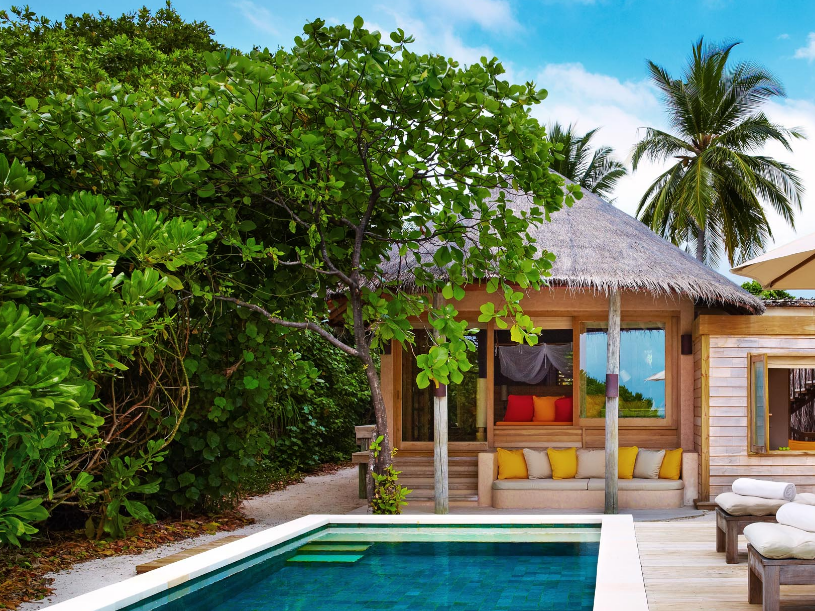 Family Beach Villa with Pool