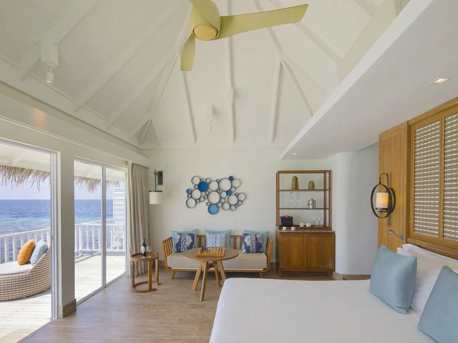 Family Overwater Villa with Kids Bedroom