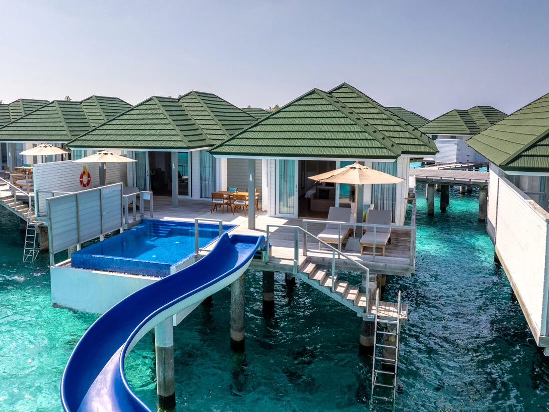 Two Bedroom Lagoon Villa with Pool + Slide