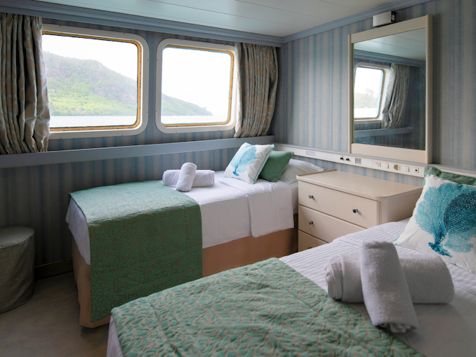 Sun Deck - Twin Bedded Cabins