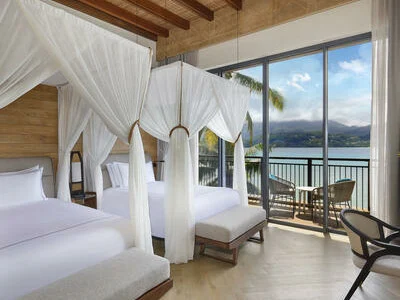 Twin  Beds Premium Room with Ocean View