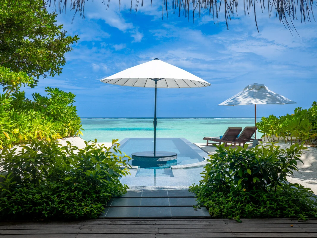 Romantic Beach Pool Villa