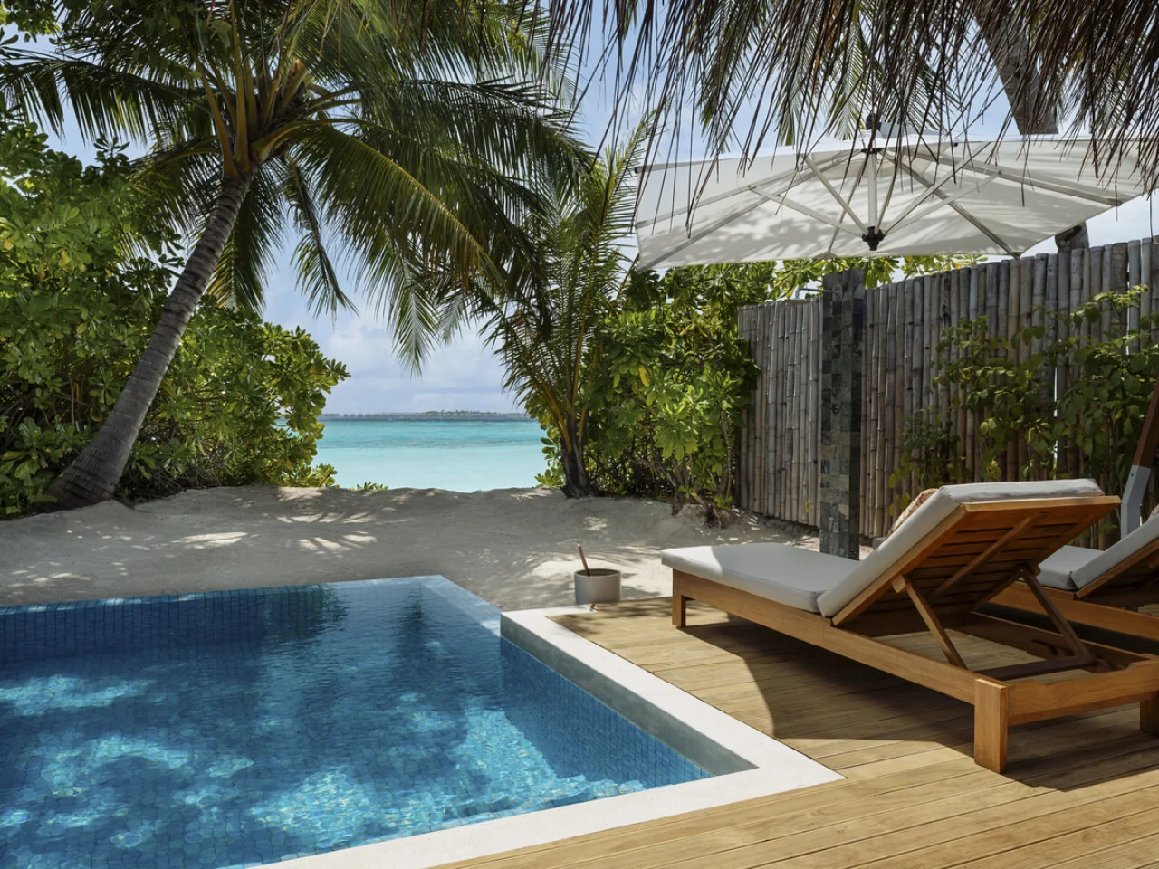 Beach Villa with Pool