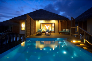 Water Bungalow With Pool