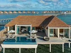 Overwater Villa - 3 Bedrooms - Pool  & Lagoon View