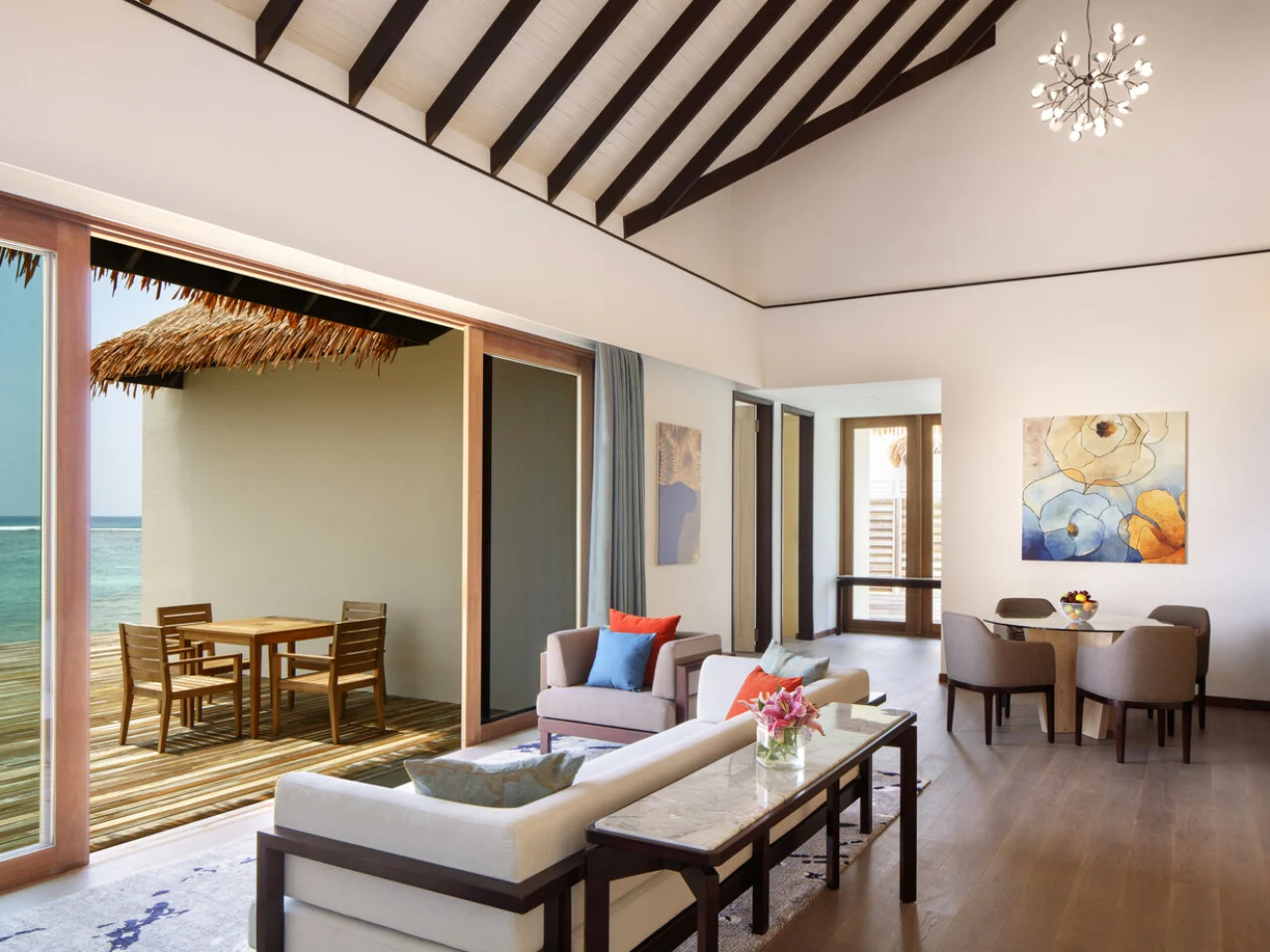 Overwater Villa - 3 Bedrooms - Pool  & Sunset View