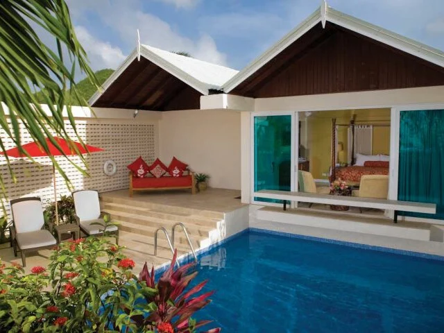 Luxury Almond Pool Suites