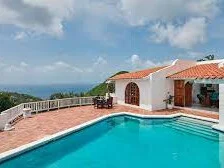 Hilltop Two Bedroom Villa with pool