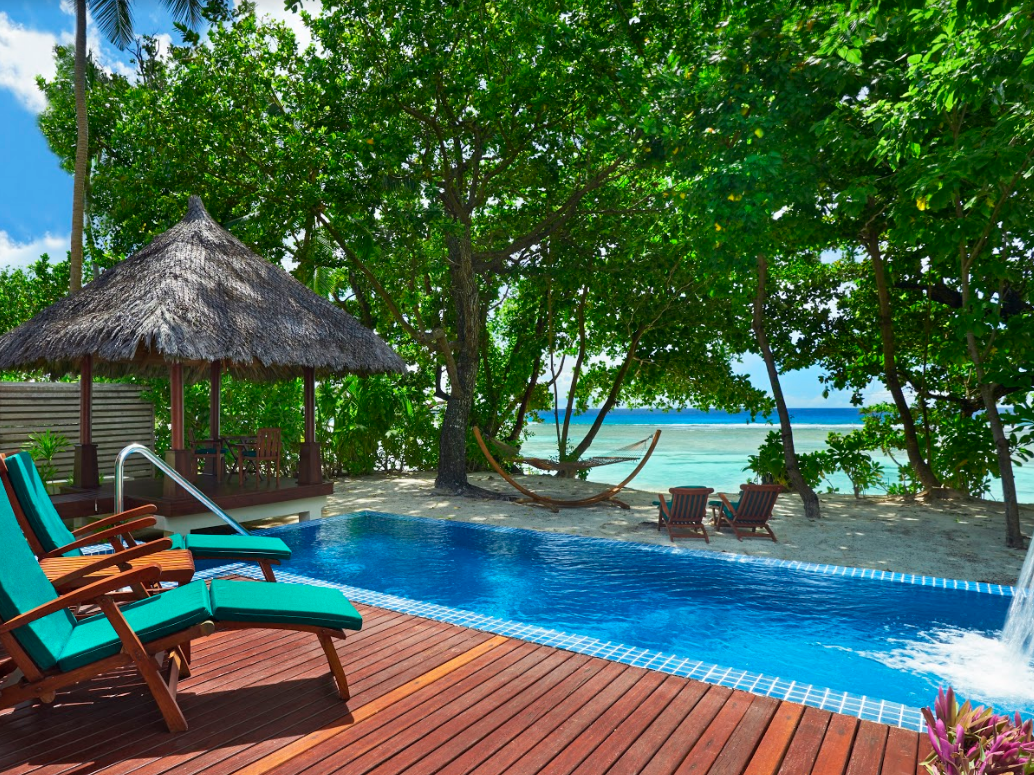 King Beachfront Villa  With Plunge Pool