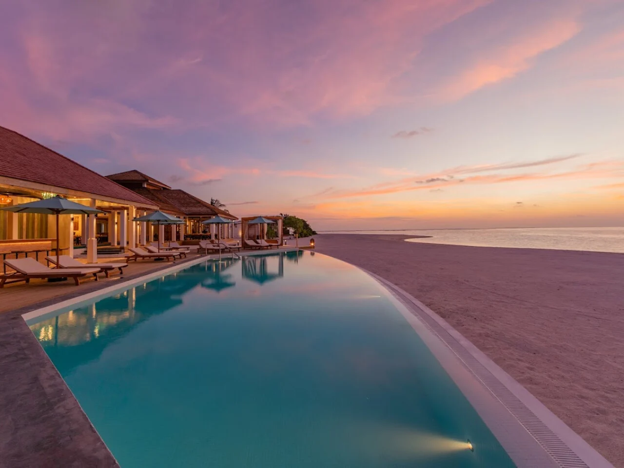 Sunset Water Bungalow