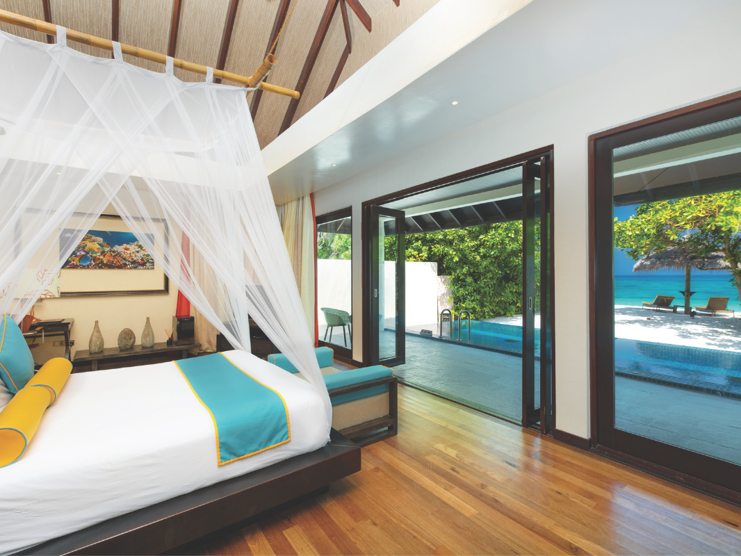 2 Bedroom Sunset Family Beach Villa with Pool