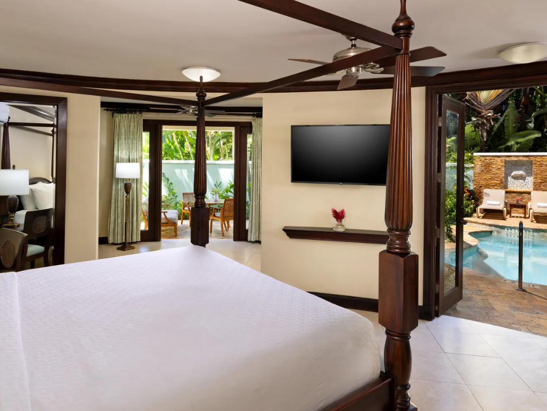 Palm Grove Honeymoon One Bedroom Butler Suite w/ Private Pool Sanctuary