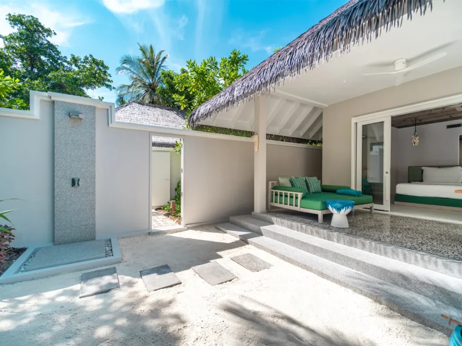 Interconnecting Three-Bedroom Ocean Beach Pools Villa