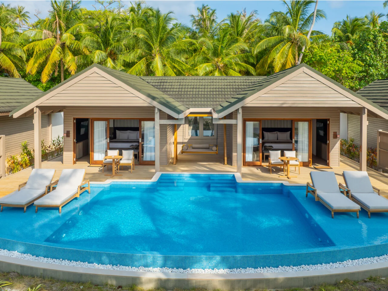 Two Bedroom Beach Pool Villa