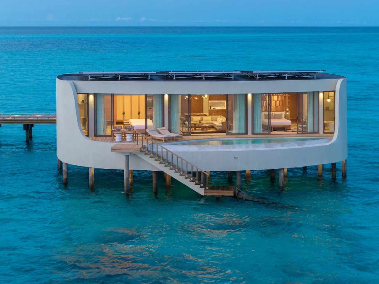 Grand Two-Bedroom Overwater Pool Villa