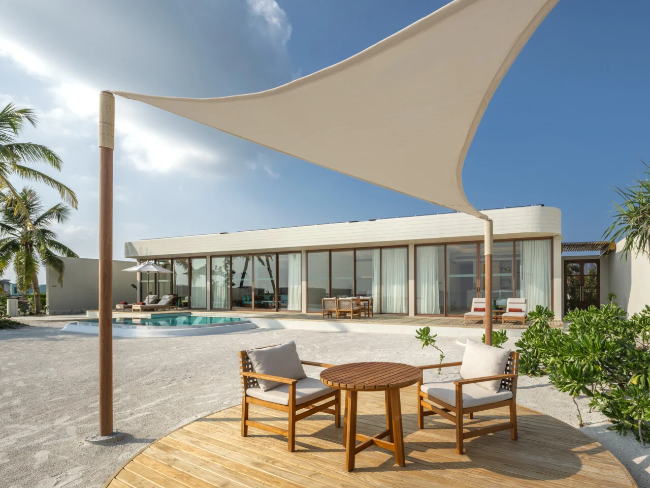 Grand Two Bedroom Beach Pool Villa
