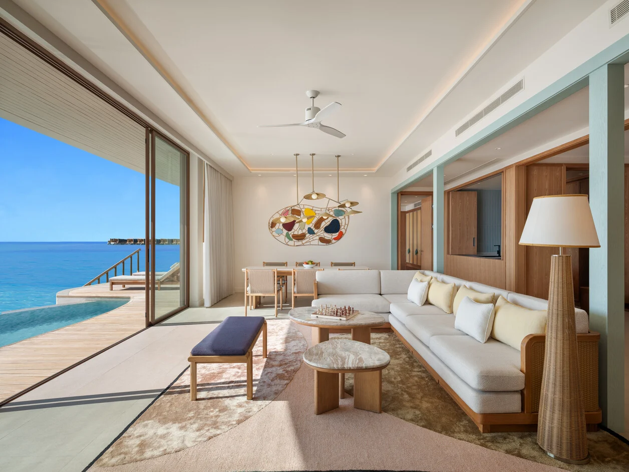 Three-Bedroom Sunset Overwater Pool Residence