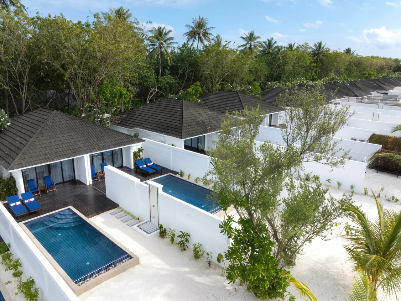 Two Bedroom Beach Villa with Two Pools