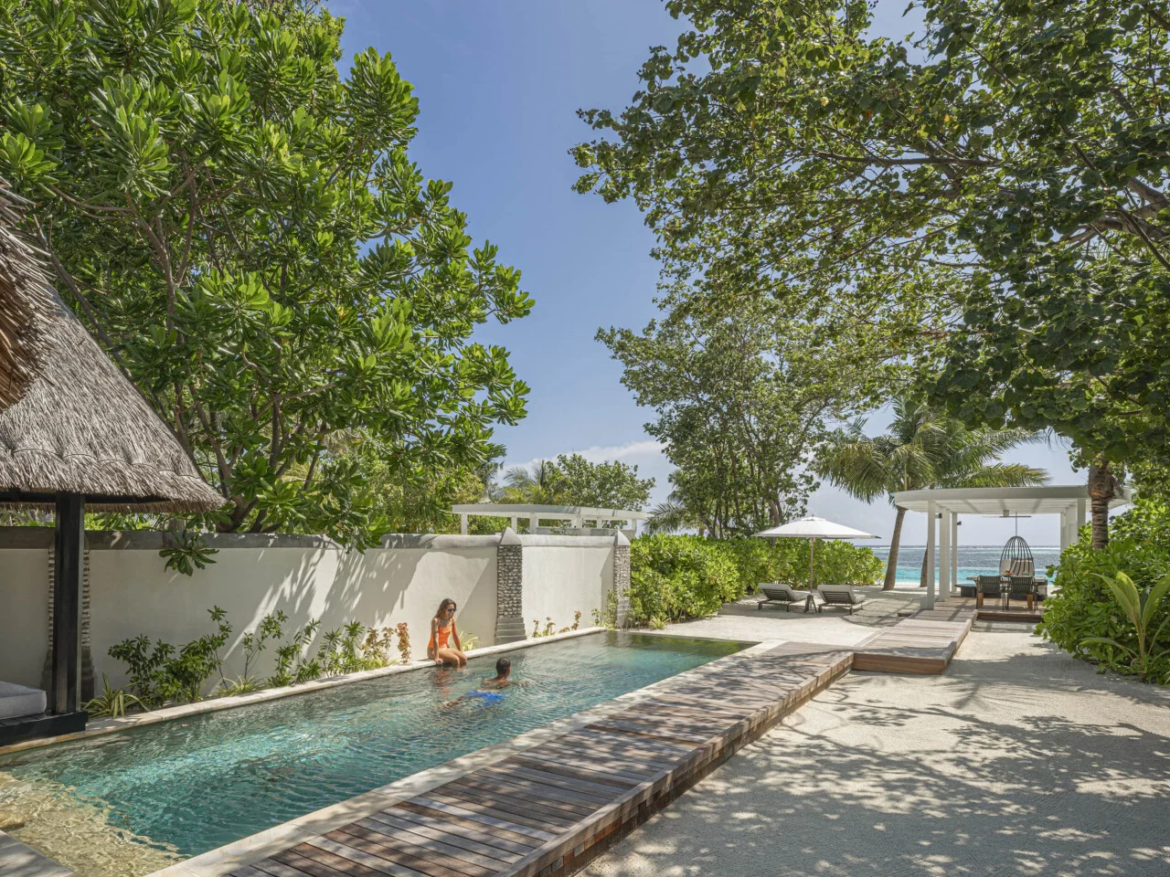 Sunset Beach Villa with Pool