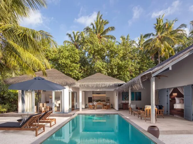 Two-Bedroom Oceanfront Pool Villa