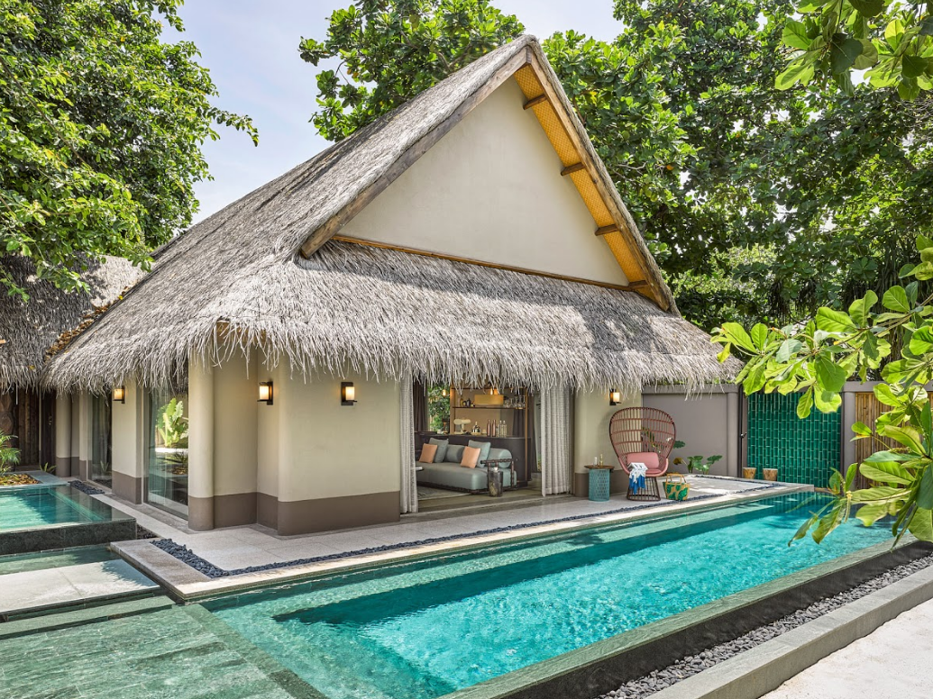 Beach Villa with Pool