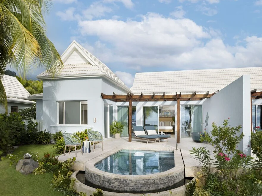 Beachfront One-Bedroom Butler Villa Suite with Media Room and Private Pool