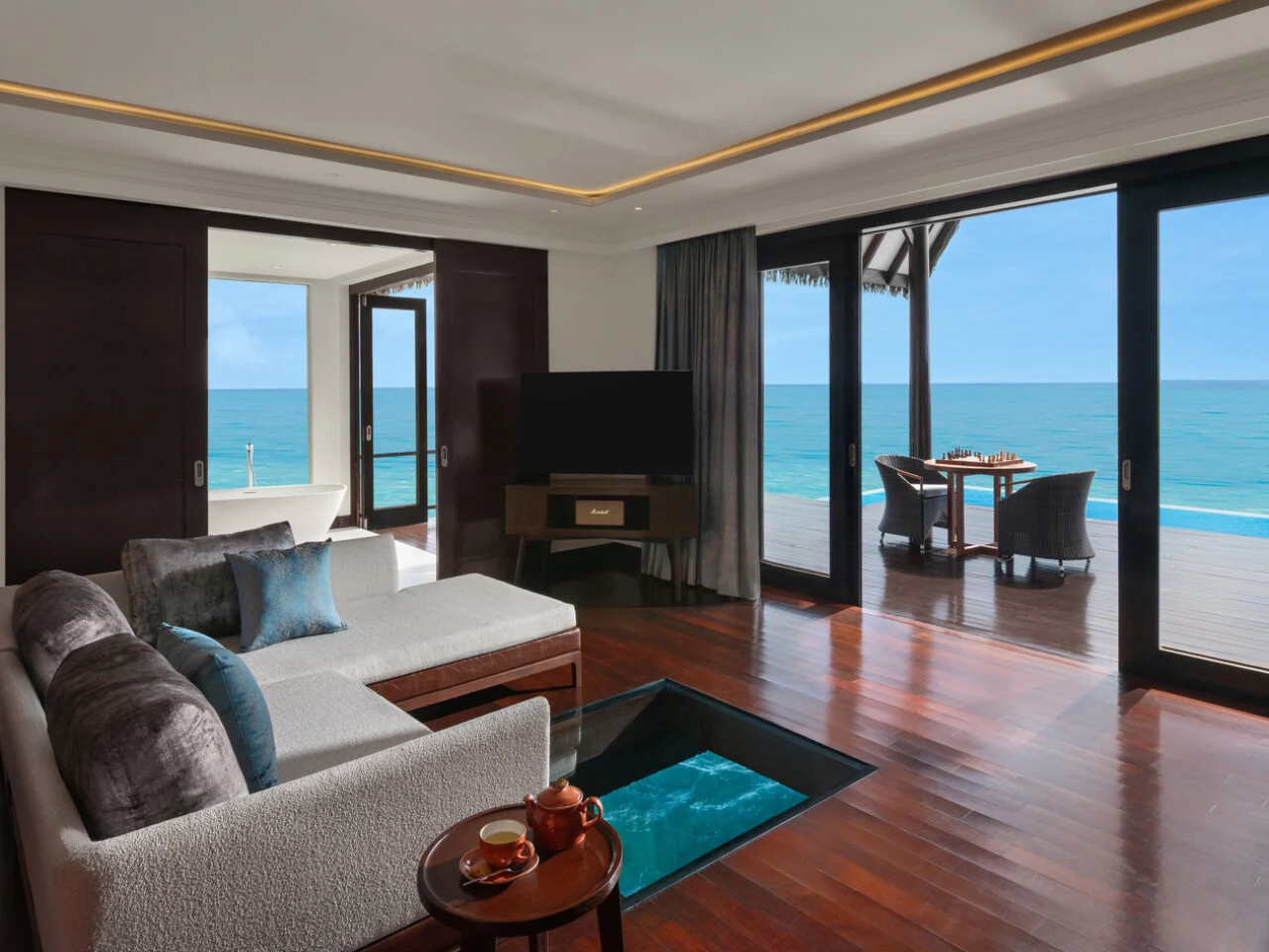 Overwater Ocean Suite with Infinity Pool