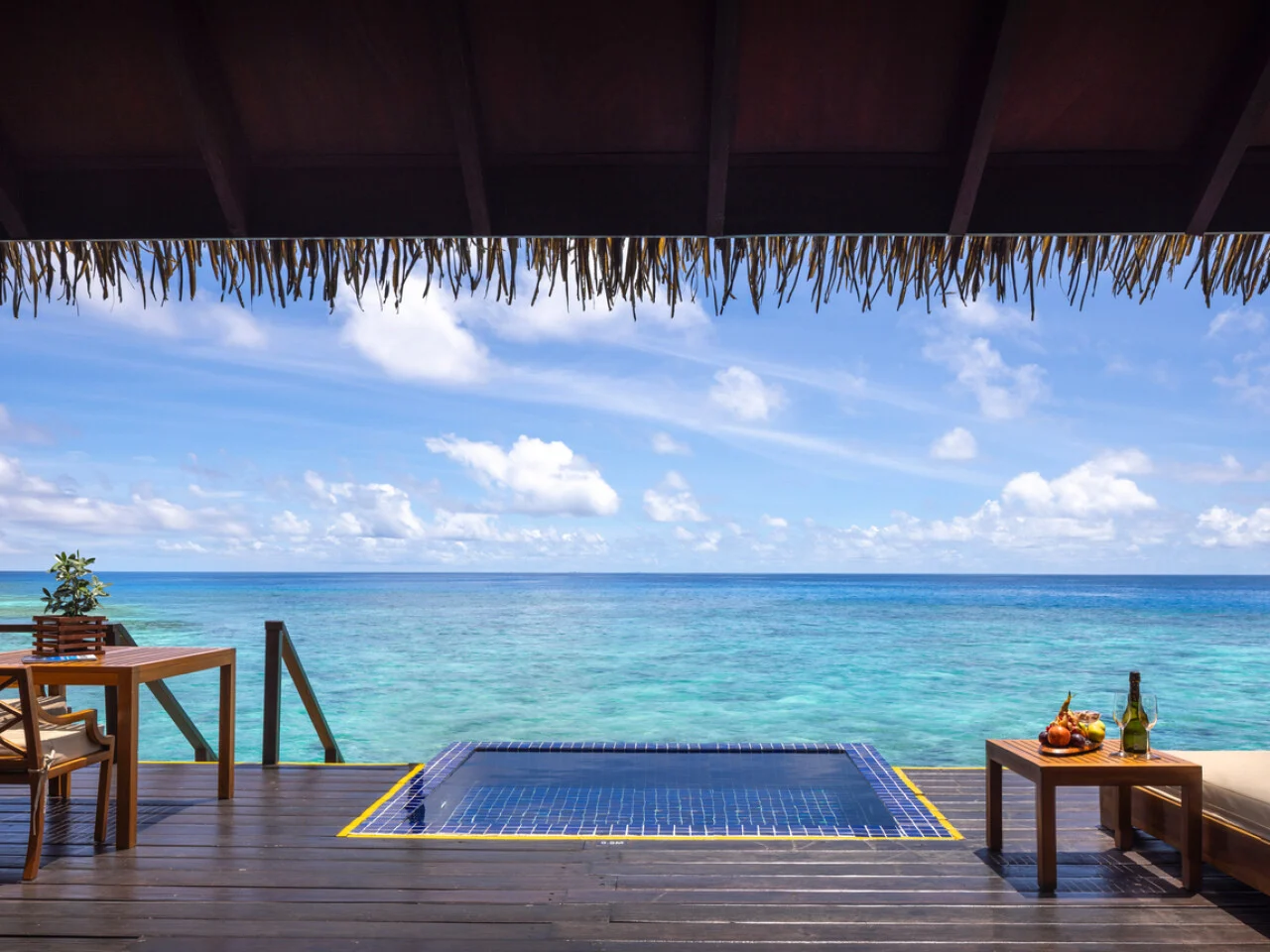 Sunrise Overwater Villa with Plunge Pool and Jacuzzi