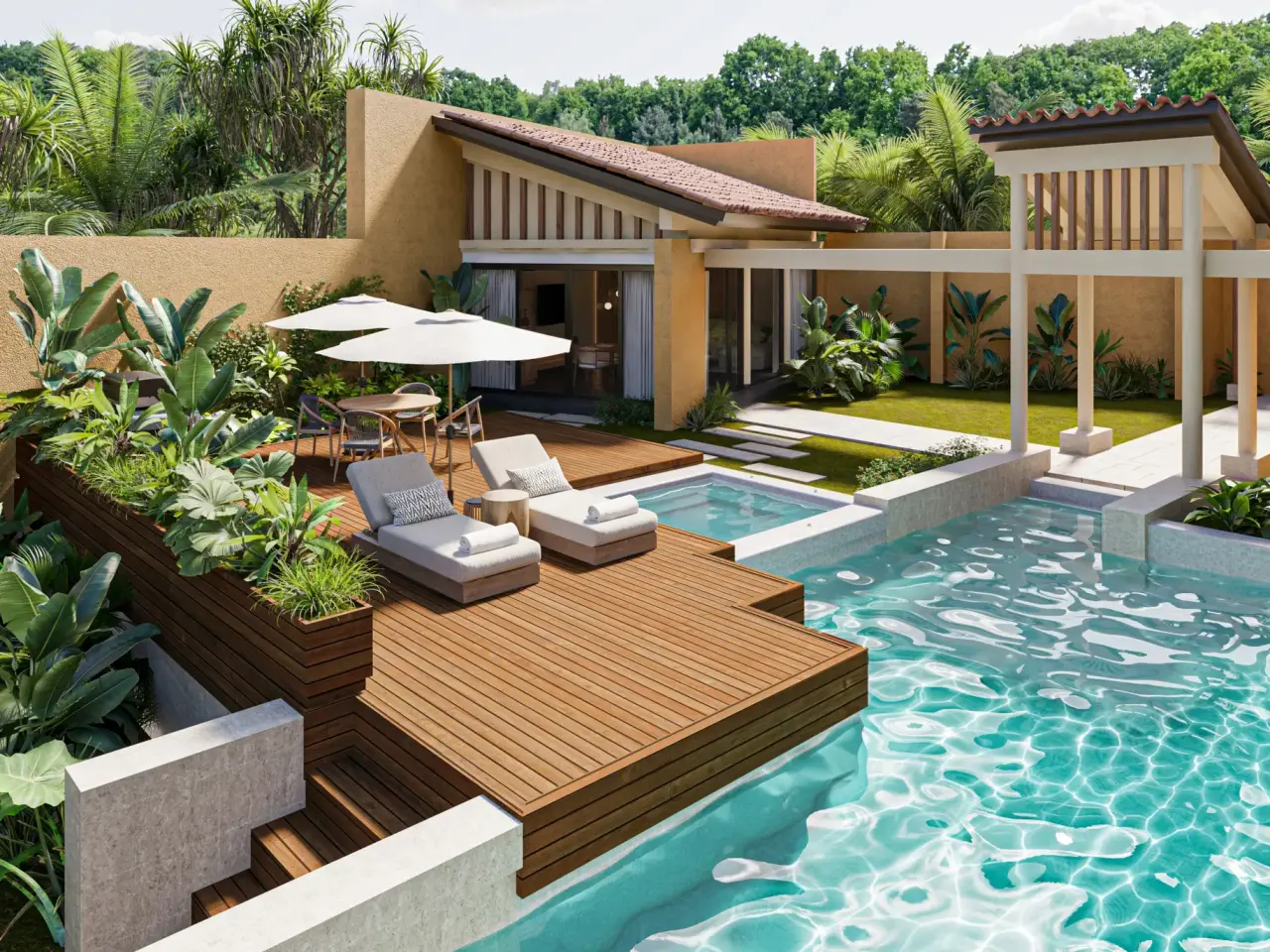 Harmony Two Bedroom Lagoon Pool Villa