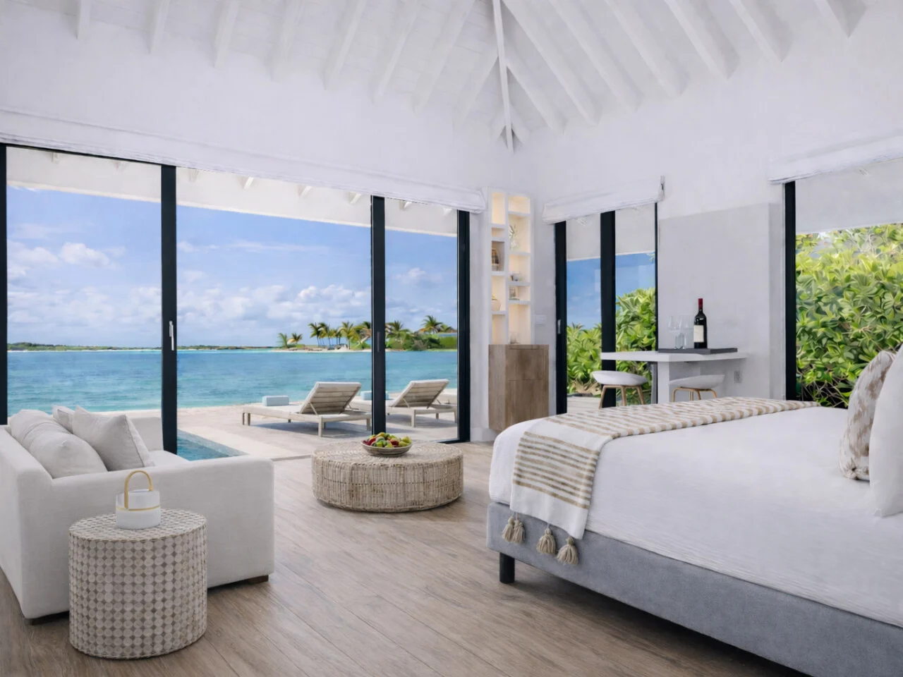 Waterside Bungalow with Private Pool