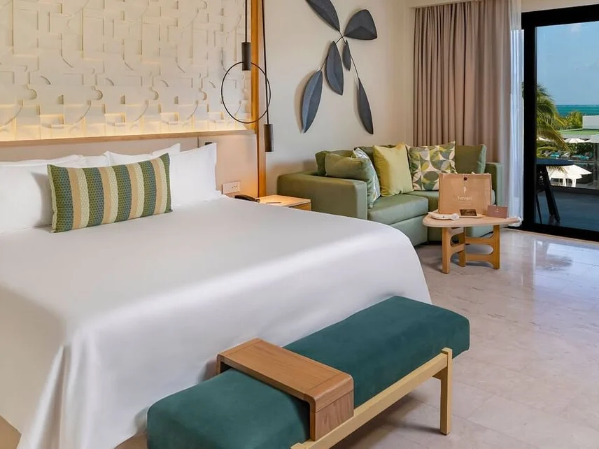 Serenity Club Partial Ocean View King Bed Junior Suite