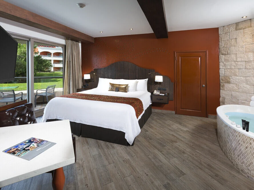 Deluxe Gold King Bed