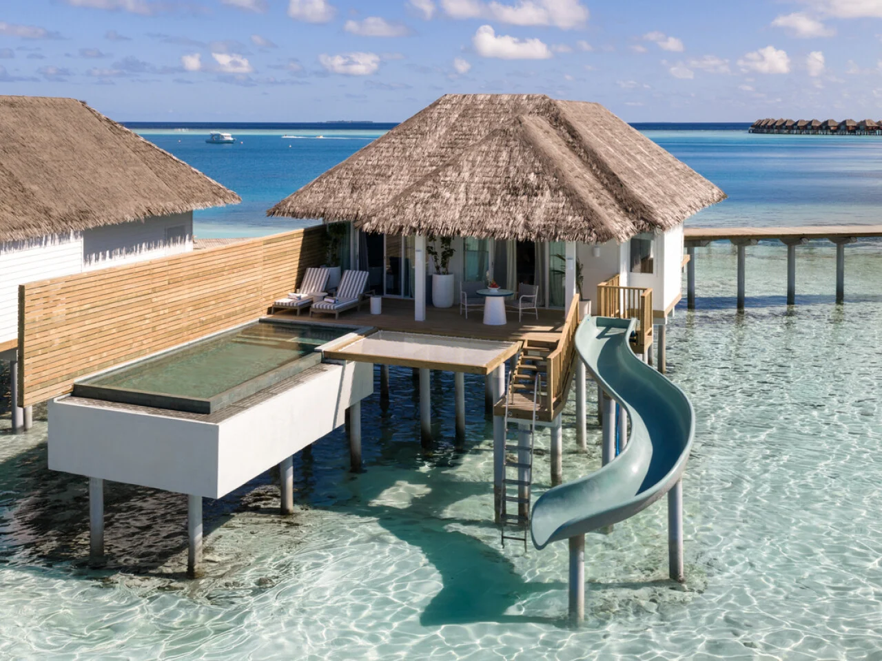 Two Bedroom Ocean Signature Villa with Pool + Slide
