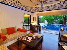 Deluxe Sunset Beach Villa with Pool