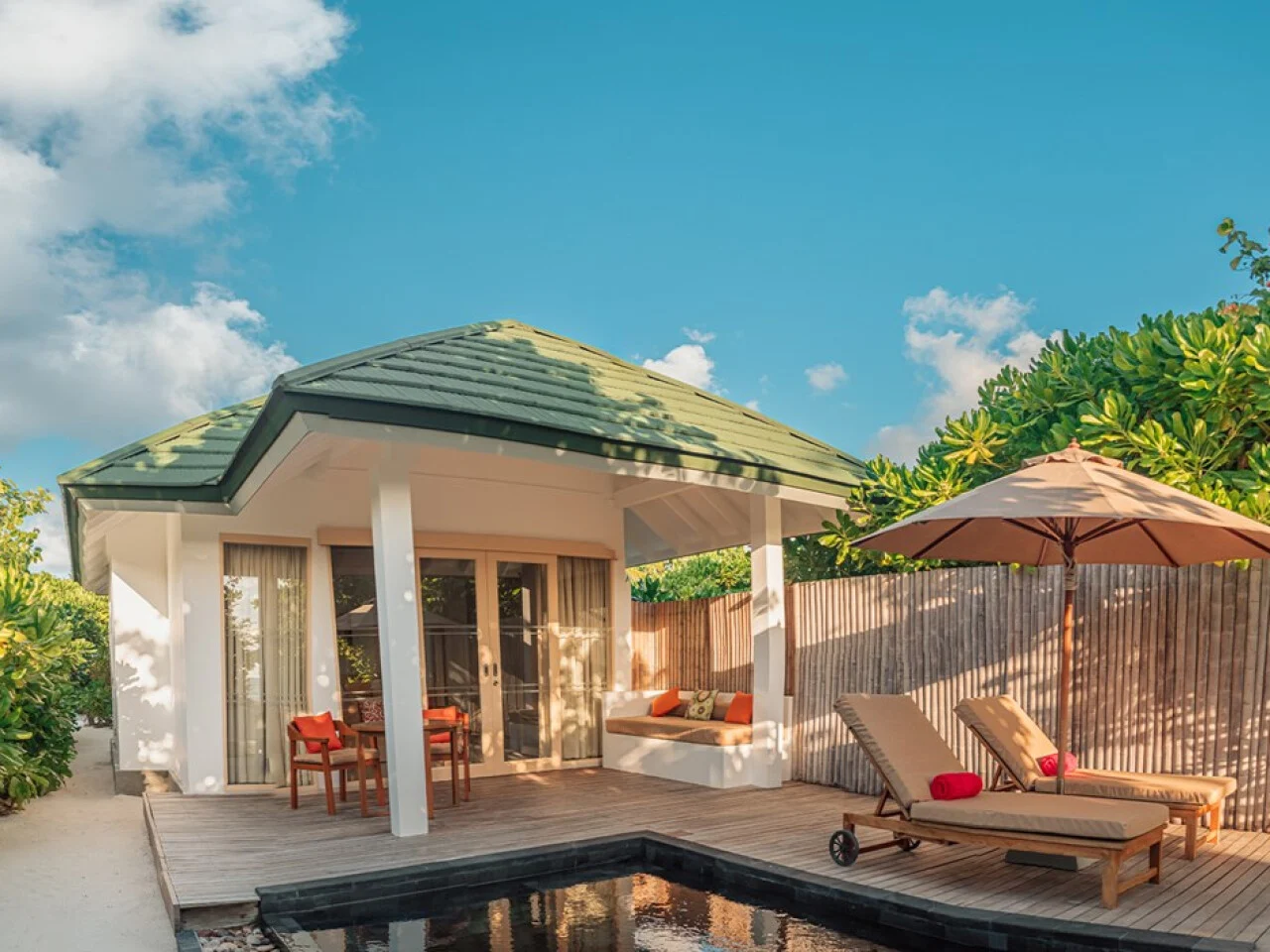 Sunset Beach Villa with Pool