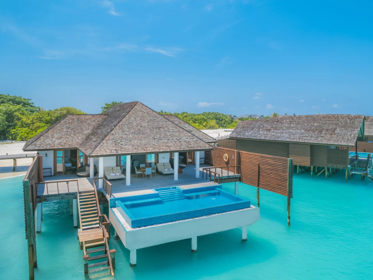 Two Bedroom Ocean Villa with Pool