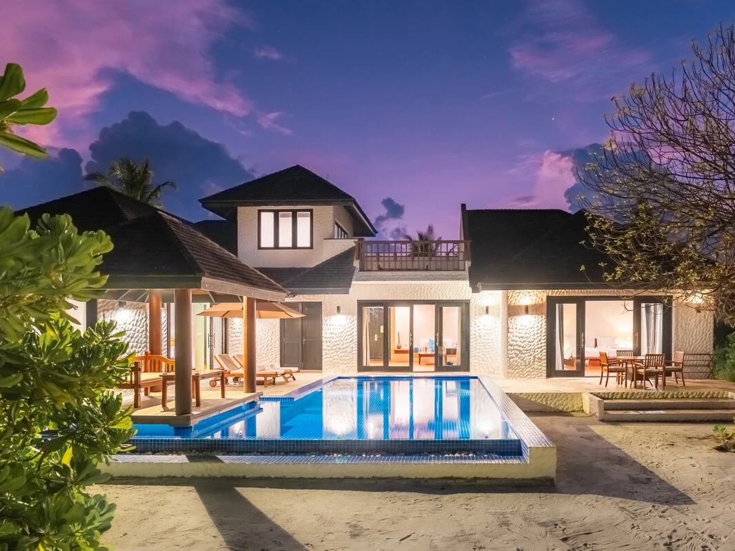 Two-Bedroom Beach Residence  with Pool