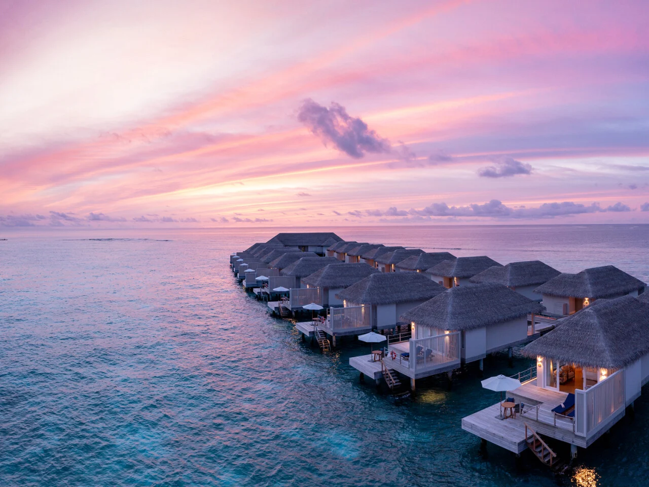 Sunset Water Villa