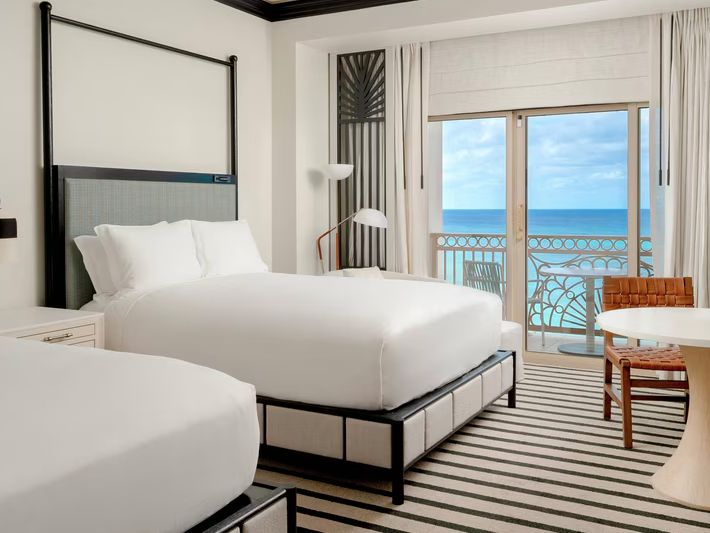 Oceanfront Queen, Ocean Tower, Balcony