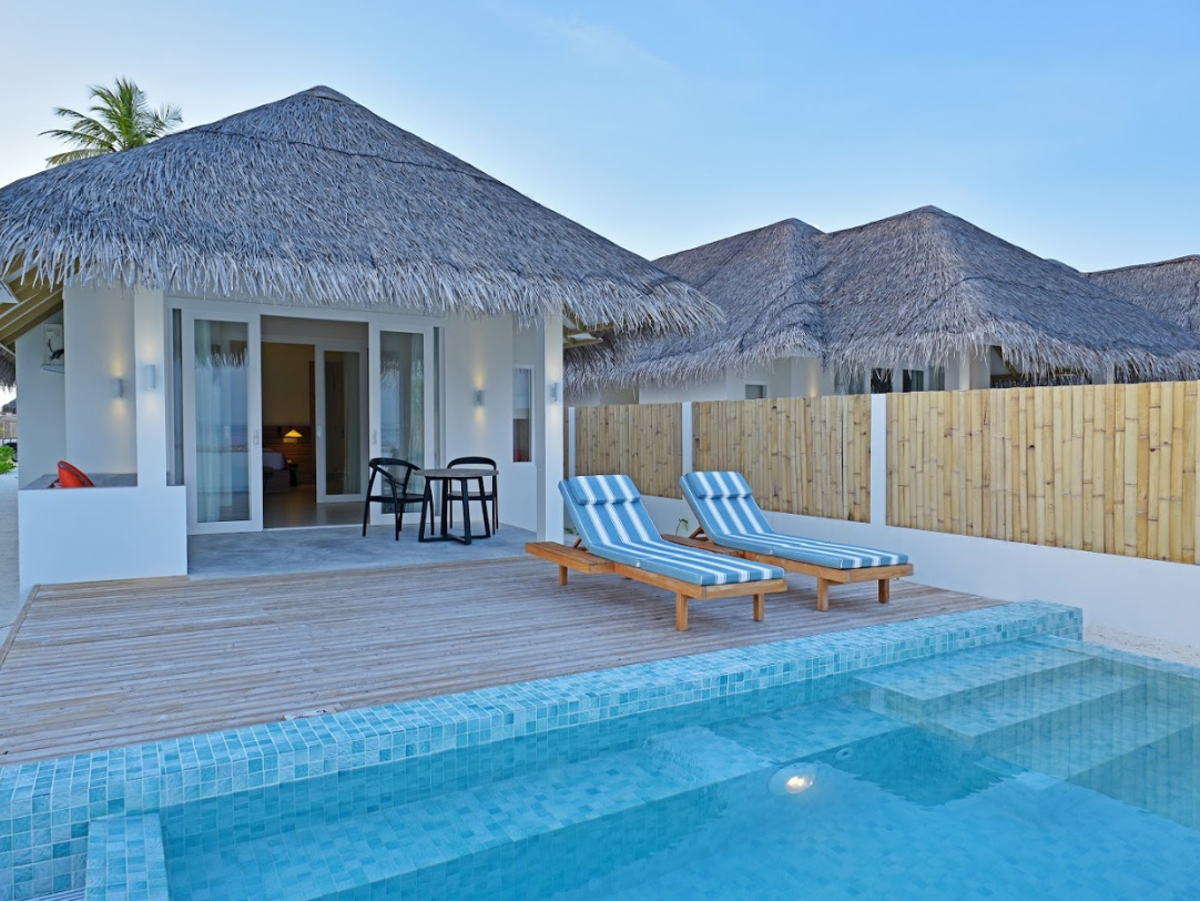 Family Beach Villa with Pool