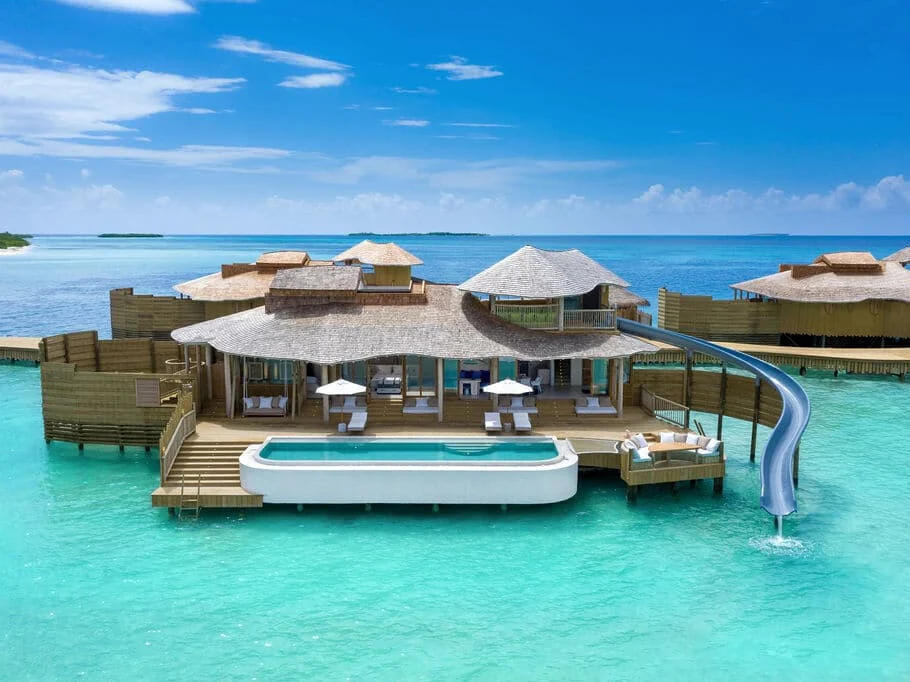 One Bedroom Overwater  Pool Villa with Slide