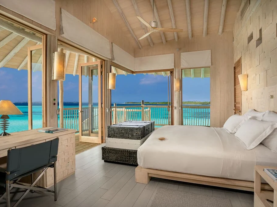 Two Bedroom Sunset Overwater Pool Villa with Slide