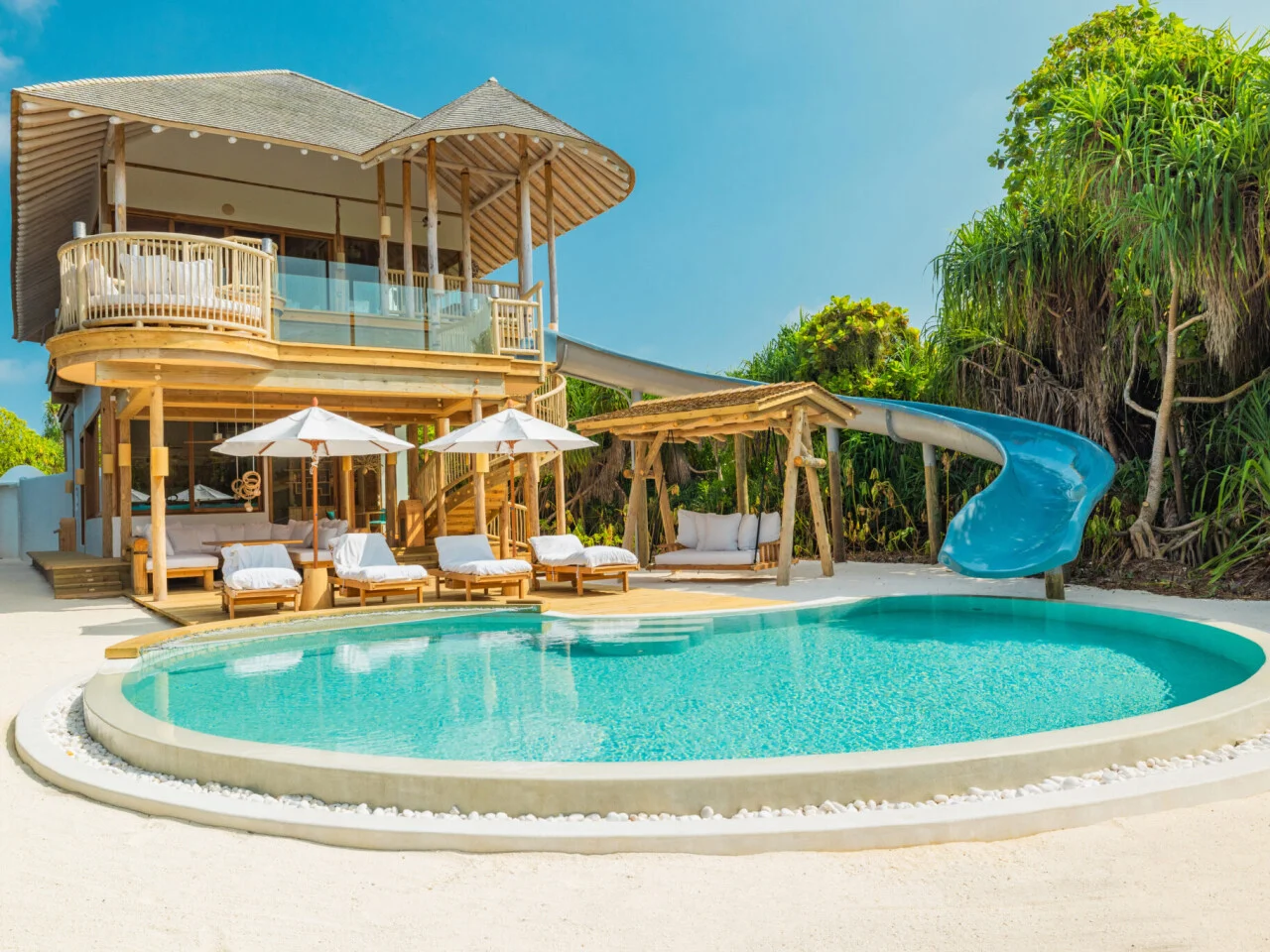 Three Bedroom Beach Pool Villa with Slide (Villa 30)